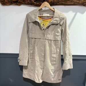 Calvin Klein Tan Trench Coat Relaxed Fit